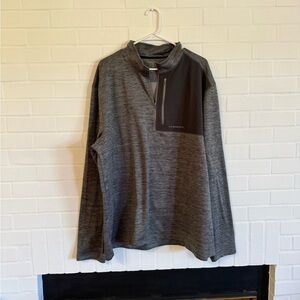 NWT G.H. bass Men’s Quarter Zip Fleece